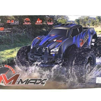 Радиоуправляемый монстр Remo Hobby MMAX UPGRADE (синий) 4WD 2.4G 1/10 RTR