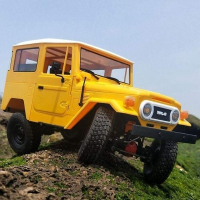 Радиоуправляемая машина WPL японский внедорожник FJ40 (желтая) 4WD 2.4G 1/16 RTR