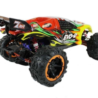 Радиоуправляемая трагги Remo Hobby EVO-R Brushless UPGRADE (красная) 4WD 2.4G 1/8 RTR