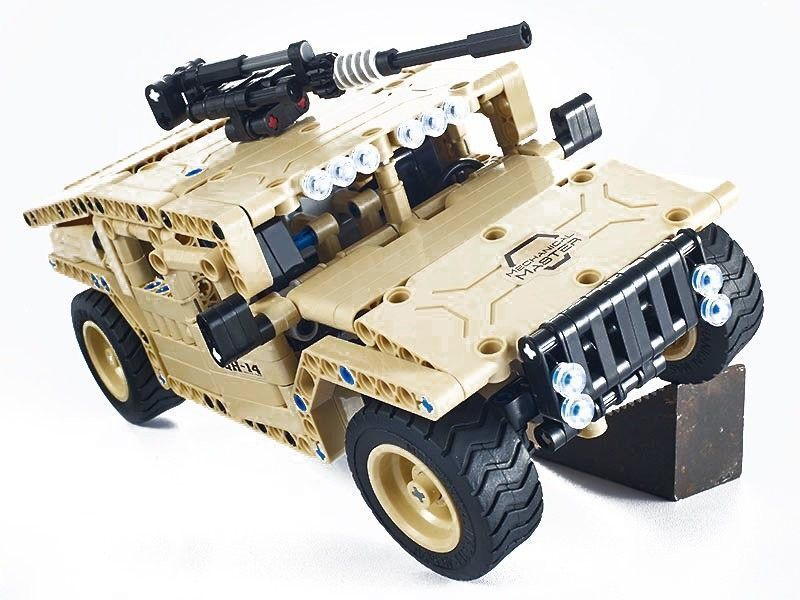 Р/У конструктор Qihui Mechanical Master Бронированный внедорожник (502 детали)