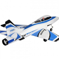 Р/У самолет Top RC Jet Star голубой 800 мм импеллер 65мм PNP