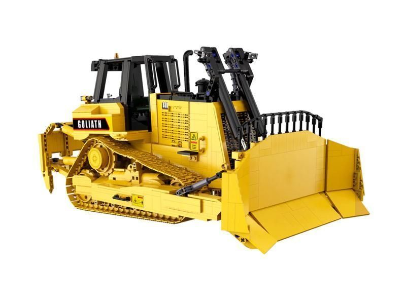 Радиоуправляемый конструктор CaDA MASTER  бульдозер Голиаф 1/16 (2826 деталей)