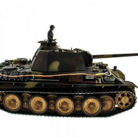 Р/У танк Taigen 1/16 Panther type G с ИК пушкой HC версия, башня на 360, подшипники в ред, 2.4G RTR