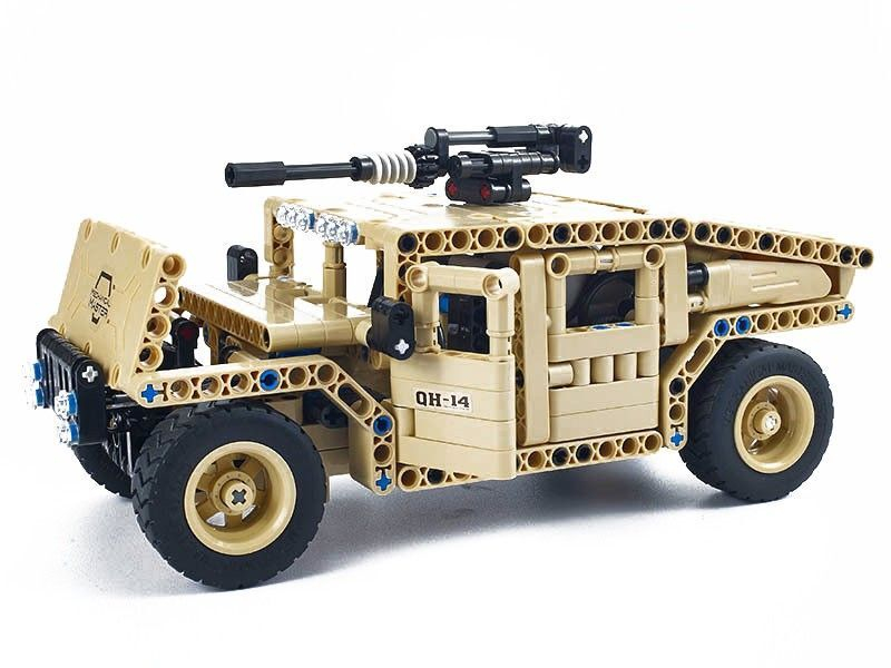 Р/У конструктор Qihui Mechanical Master Бронированный внедорожник (502 детали)