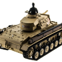 Р/У танк Heng Long 1/16 Panzerkampfwagen III (Германия) 2.4G RTR PRO песочный