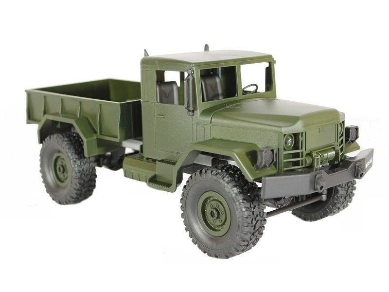 Радиоуправляемая машина MN MODEL военный грузовик (камуфляж) 4WD 2.4G 1/16 RTR