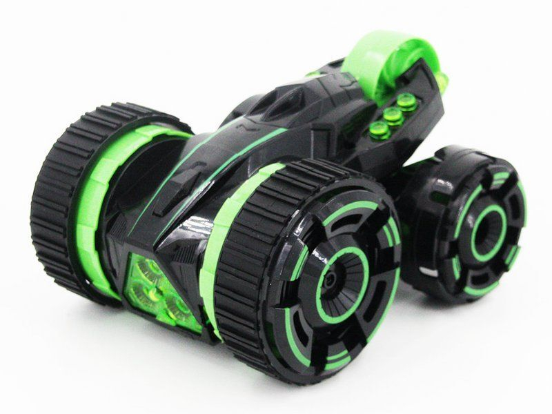 Р/У машинка-перевертыш Meiqibao 5588-602 пятиколесная, акб