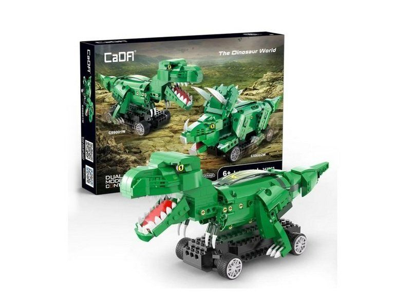 Радиоуправляемый конструктор CADA Мир динозавров T-Rex (343 детали)