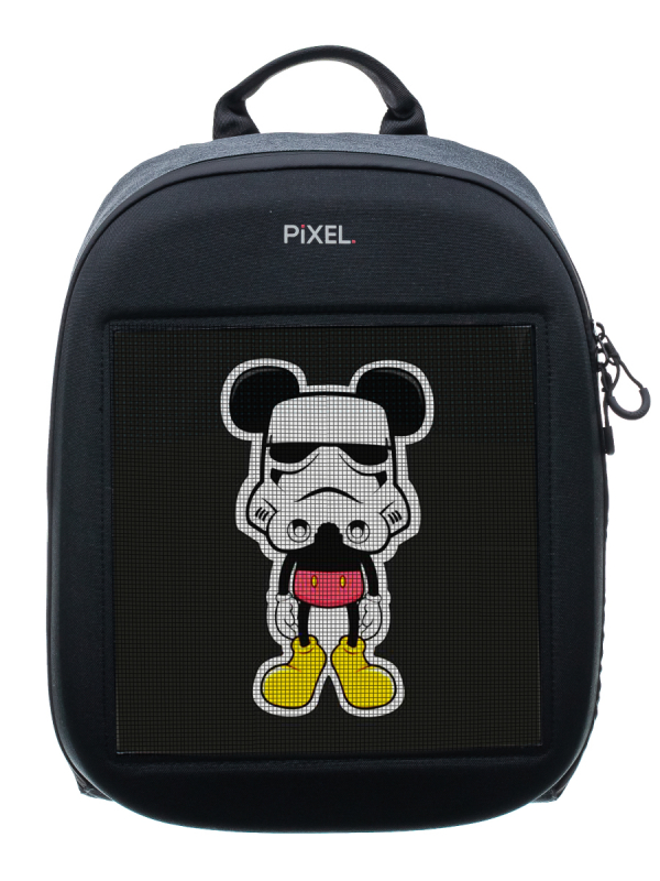 Рюкзак с дисплеем Pixel ONE 2.0 - Grafit (серый) Рюкзак с дисплеем Pixel ONE 2.0 - Grafit (серый)