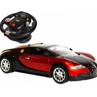 Р/У машина MZ Bugatti Veyron 2232F 1/14 GYRO-руль, открываются двери +акб