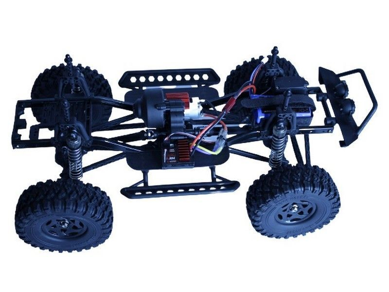 Радиоуправляемый трофи Remo Hobby Trial Rigs Truck 10275 (синий) 4WD 2.4G 1/10 RTR