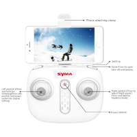 Р/У квадрокоптер Syma X25PRO с FPV трансляцией, GPS, барометр 2.4G RTF