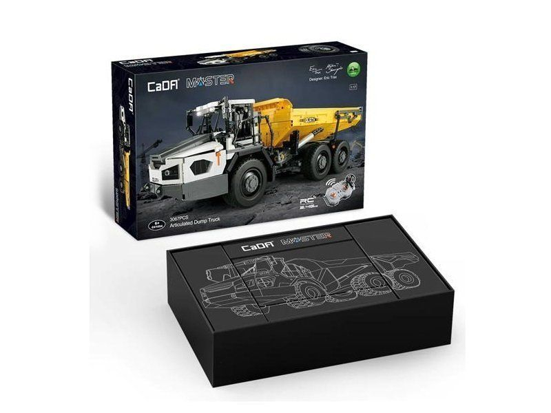 Радиоуправляемый конструктор CaDA MASTER самосвал Голиаф 1/17 (3067 деталей)
