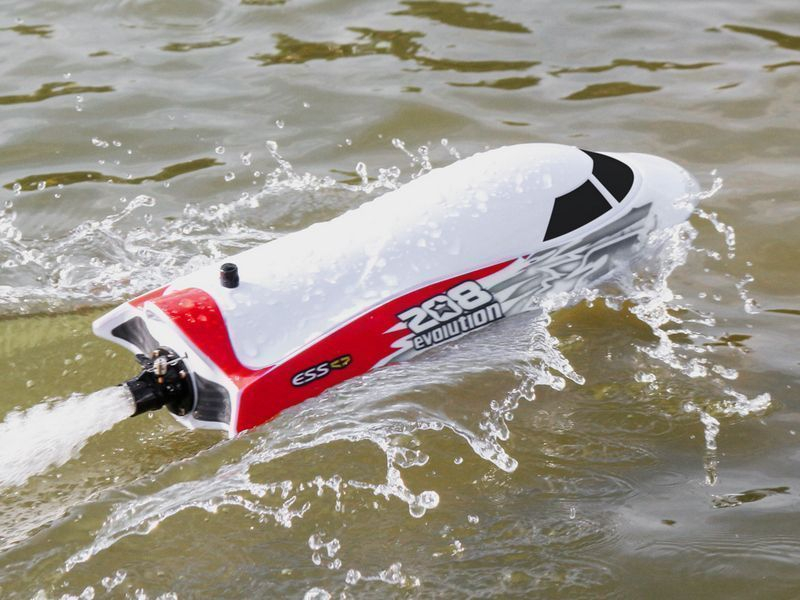 Радиоуправляемый скоростной катер Flytec V008 с водомётом 2.4G RTR