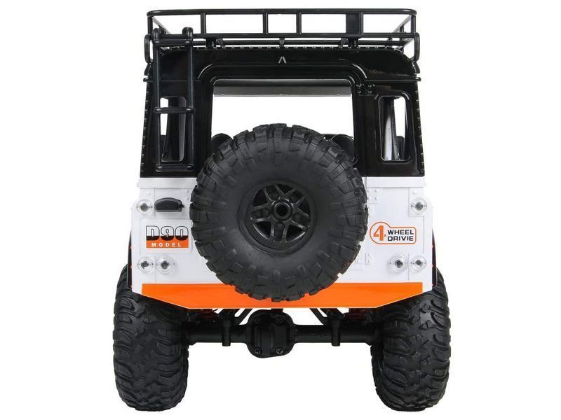 Радиоуправляемая машина MN MODEL английский внедорожник Defender D90 (белый) 4WD 2.4G 1/12 RTR