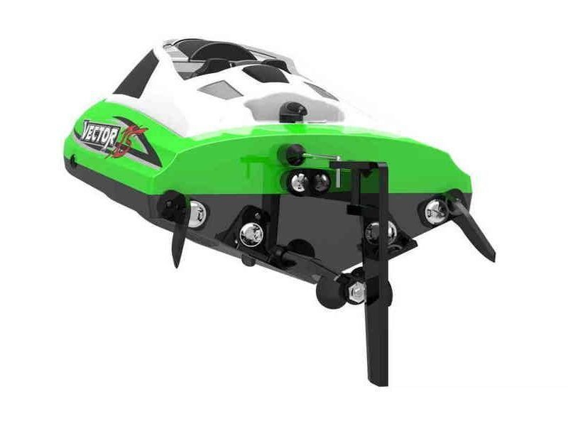 Радиоуправляемый катер Volantex RC Vector XS зеленый 2.4G RTR Радиоуправляемый катер Volantex RC Vector XS зеленый 2.4G RTR
