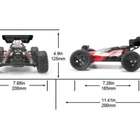 Радиоуправляемая багги Remo Hobby Dingo (зеленая) 4WD 2.4G 1/16 RTR