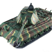 Р/У танк Heng Long 1/16 KingTiger (Германия) 2.4G RTR PRO красно-коричневый