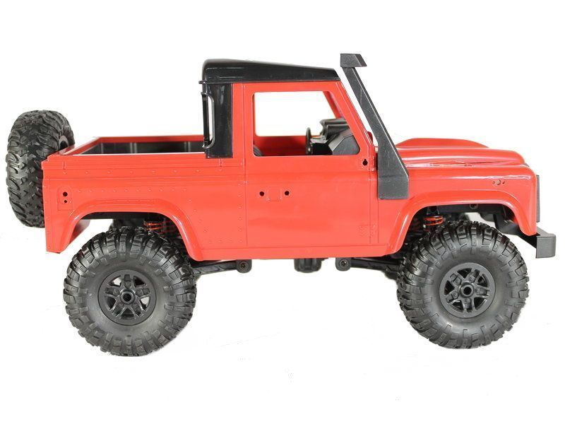 Радиоуправляемая машина MN MODEL английский пикап Defender (красный) 4WD 2.4G 1/12 RTR
