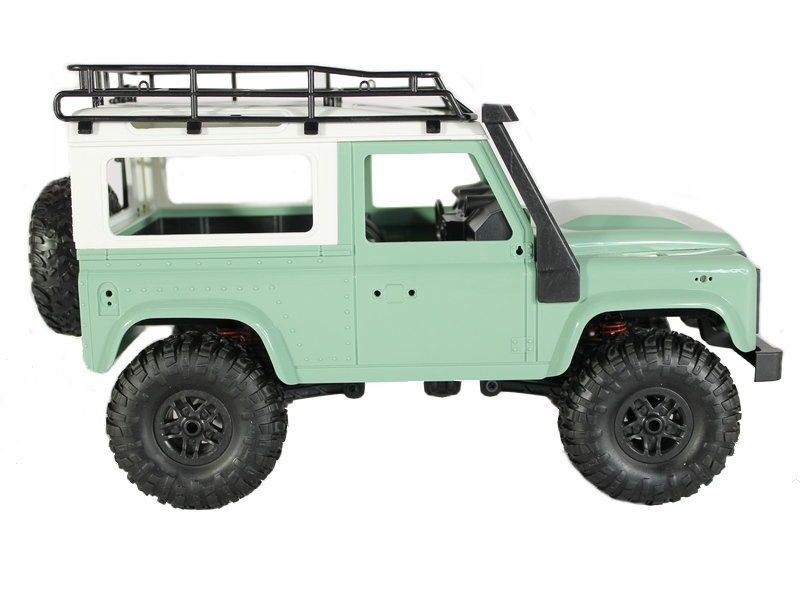 Радиоуправляемая машина MN MODEL английский внедорожник Defender (зеленый) 4WD 2.4G 1/12 RTR