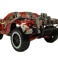 Радиоуправляемый шорт-корс Remo Hobby EX3 UPGRADE (красный) 4WD 2.4G 1/10 RTR