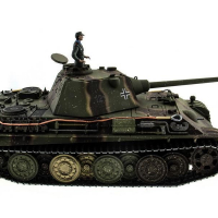 Радиоуправляемый танк Taigen 1/16 Panther type F (Германия) HC версия, башня на 360, подшипники в ред., 2.4G RTR