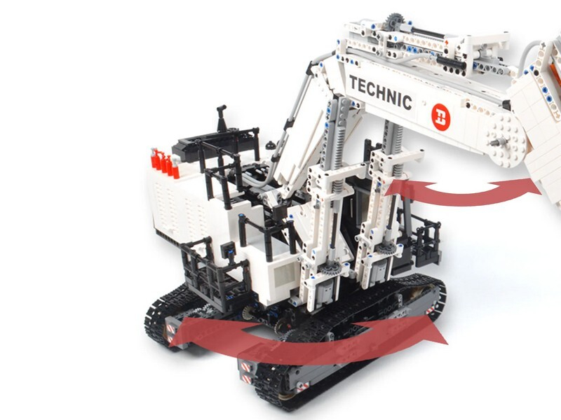 Радиоуправляемый конструктор RCM экскаватор (4342 детали)