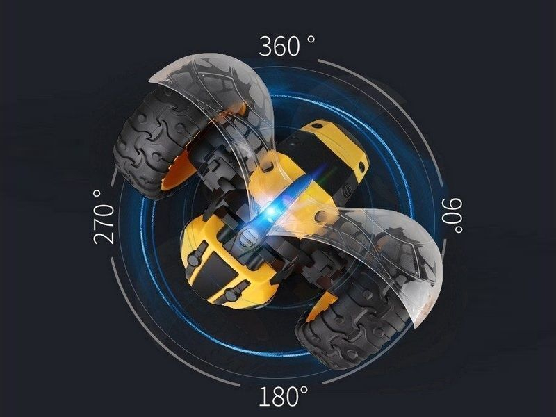 Радиоуправляемая машинка-перевертыш ZhengGuang Lightning Bee 2.4G 1/14 RTR + Ni-Cd и З/У