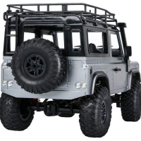 Радиоуправляемая машина MN MODEL англ. внедорожник Defender D90 (серебристый) 4WD 2.4G 1/12 RTR