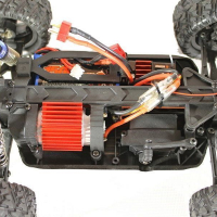 Радиоуправляемый монстр Remo Hobby SMAX V2.0 (красный) 4WD 2.4G 1/16 RTR