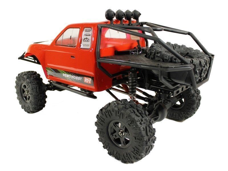 Радиоуправляемый краулер Remo Hobby Trial Rigs Truck (красный) 4WD 2.4G 1/10 RTR