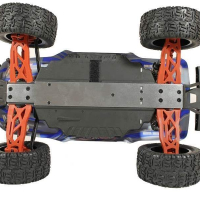 Радиоуправляемый монстр Remo Hobby MMAX Brushless UPGRADE (красный) 4WD 2.4G 1/10 RTR