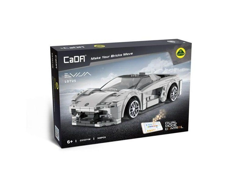 Радиоуправляемый конструктор CADA спортивный автомобиль Lotus Evija (308 деталей)
