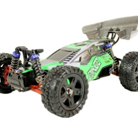 Радиоуправляемая багги Remo Hobby Dingo UPGRADE (зеленая) 4WD 2.4G 1/16 RTR