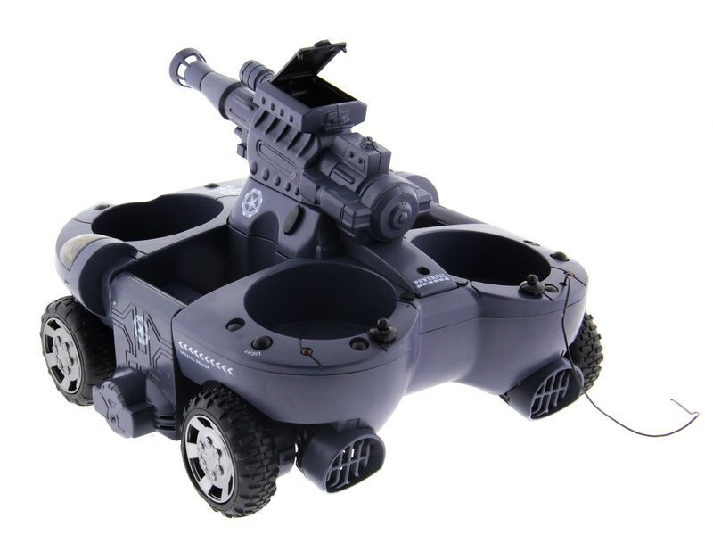 Р/У танк-амфибия YED стреляет шариками 24883