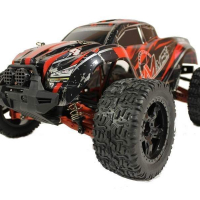 Радиоуправляемый монстр Remo Hobby MMAX UPGRADE (красный) 4WD 2.4G 1/10 RTR