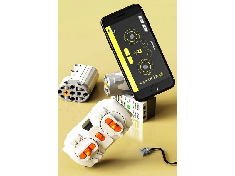 Радиоуправляемый конструктор RCM лесо-погрузчик (2068 деталей)