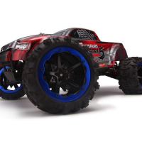 Радиоуправляемый монстр Remo Hobby Dinosaurs Master Brushless UPGRADE (красный) 4WD 2.4G 1/8 RTR