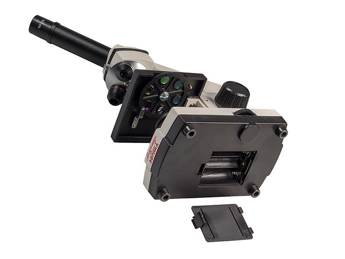 Микроскоп школьный Эврика 40х-1280х с видеоокуляром в кейсе