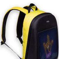 Рюкзак с дисплеем Pixel ONE 2.0 - Yellow Sun (жёлтый)