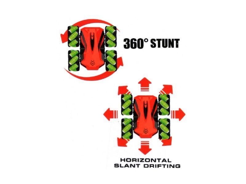 Р/У машина MX Перевертыш GYRO (движение на задних колесах) +акб