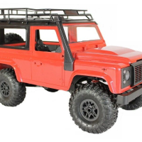 Радиоуправляемая машина MN MODEL английский внедорожник Defender (красный) 4WD 2.4G 1/12 RTR