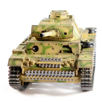 Р/У танк Taigen 1/16 Panzerkampfwagen III (Германия) дым, свет V3 2.4G RTR камуфляж