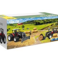Р/У фермерский трактор Korody с отвалом, широкие колеса 1/24 2.4G 6CH RTR
