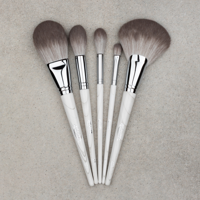 Набор кистей - Эко (5 кистей) из ворса кукурузной синтетики.