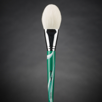 Кисть №02wk из ворса белой козы