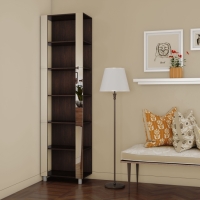 Стеллаж модульный Мебельная компания Е1 Универсальный Зеркало 35х60х220, Венге