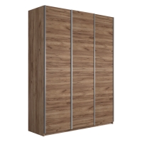 Шкаф-купе Прайм 3дв.-ДСП/доводчики, 180х57х230, Крафт табачный