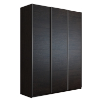 Шкаф-купе Прайм 3дв.-ДСП/доводчики, 180х57х230, Венге