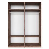 Распашной шкаф Локер 800+800 ("Push to Move"/Правый) Крафт табачный